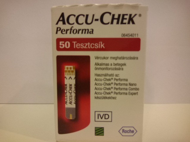 AccuChek Performa tesztcsík 50x