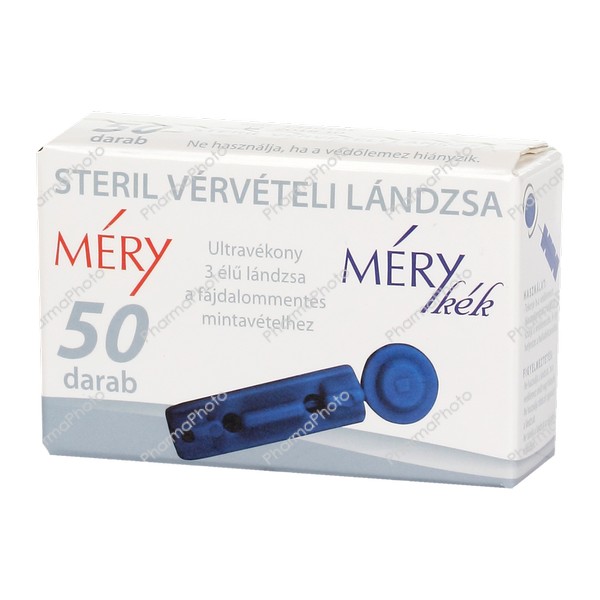 Vérvételi lándzsa MÉRY steril 50x