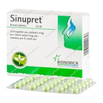 Sinupret bevont tabletta 50x